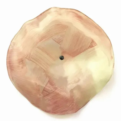 Floral decoration - Glass flower for outdoor use in pink, white - CARNEOL GLASS