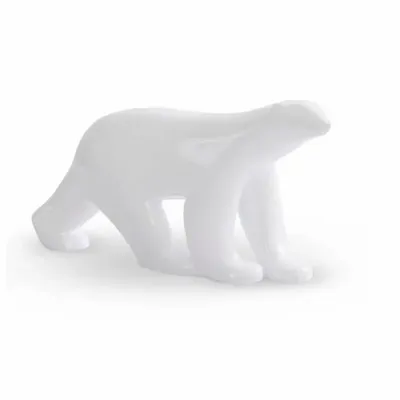 Design objects - THE POLAR BEAR - White Lacquer Statue - MAI HOME DECOR PTE LIMITED