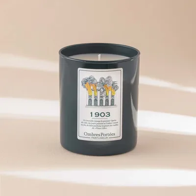 Candles - Ombres Portees Parfumeur scented candle 1903 - OMBRES PORTÉES PARFUMEUR