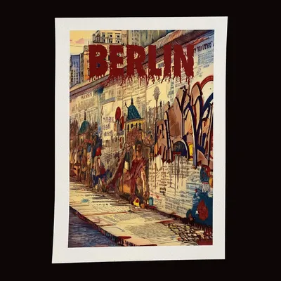 Decorative objects - Berlin I Art Poster - EME CULTURE ART