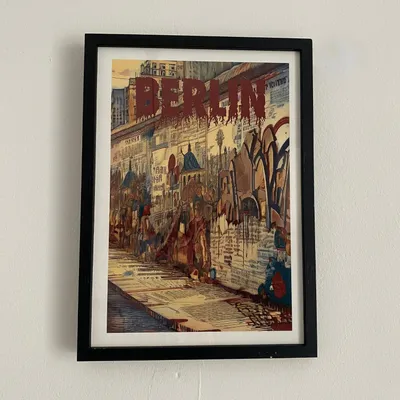 Decorative objects - Berlin I Art Poster - ËME CULTURE ART