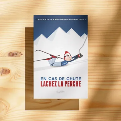 Carterie - Carte postale Lachez La Perche - COSYNÉVÉ - MOUNTAIN POSTERS