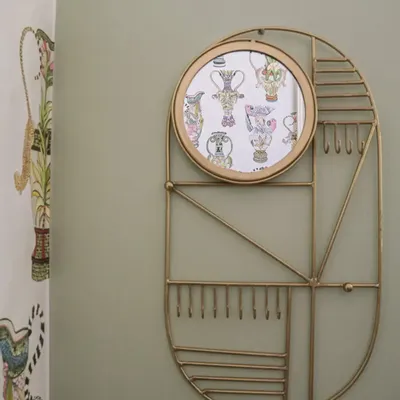 Other wall decoration - The Do I Look Pretty Wall Hanger - Brass - BAZAR BIZAR LIVING