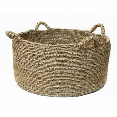 Shopping baskets - Les Quatre Mains Baskets - Natural - L - BAZAR BIZAR LIVING