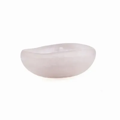 Mugs - The Resin Organic Bowl - Pink White - S - BAZAR BIZAR LIVING