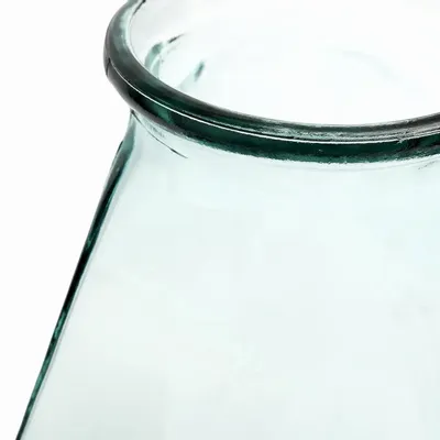 Vases - Le Vase Long Origami - Bleu - BAZAR BIZAR LIVING