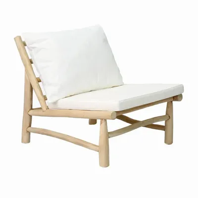 Fabric cushions - The Island One Seater - Natural - CUSHION ONLY - BAZAR BIZAR LIVING