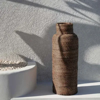 Paniers - Panier Colonial Umbrella - Naturel Marron - BAZAR BIZAR LIVING