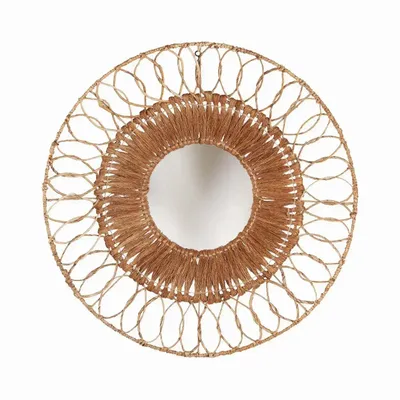 Mirrors - The Montezuma Mirror - Natural - BAZAR BIZAR LIVING