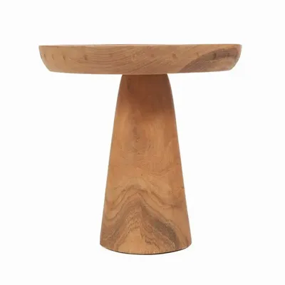 Platter and bowls - The Titik Cake Dish - Natural - BAZAR BIZAR LIVING