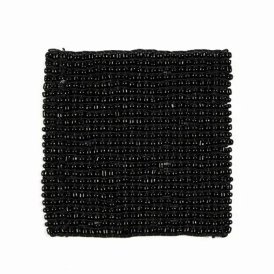 Glass - The Perles Coaster - Black - BAZAR BIZAR LIVING