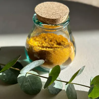 Glass - The Belly Glass Pot - Blue - M - BAZAR BIZAR LIVING