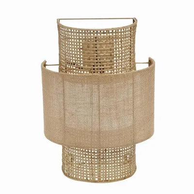 Appliques - La Bolly Jute Applique Murale - Naturel - M - BAZAR BIZAR LIVING