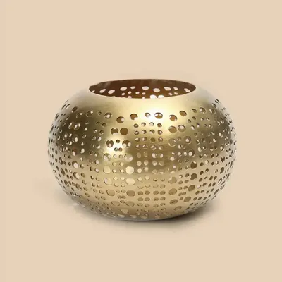 Bags and totes - The Polka Dots - Gold - M - BAZAR BIZAR LIVING