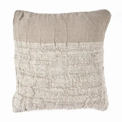 Fabric cushions - The Linen Edit Cushion Cover - Natural - BAZAR BIZAR LIVING