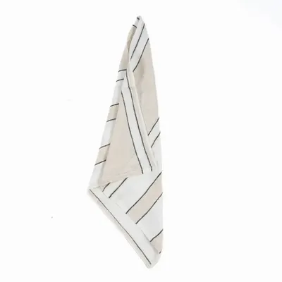 Serviettes - La Serviette Provence - Natural Black White - 45x45 - BAZAR BIZAR LIVING