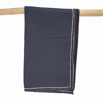 Nappes - La Nappe Tuscany - Noir Naturel - 150x250 - BAZAR BIZAR LIVING