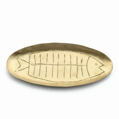 Plats et saladiers - Plateau Dishy Fishy – L - BAZAR BIZAR LIVING