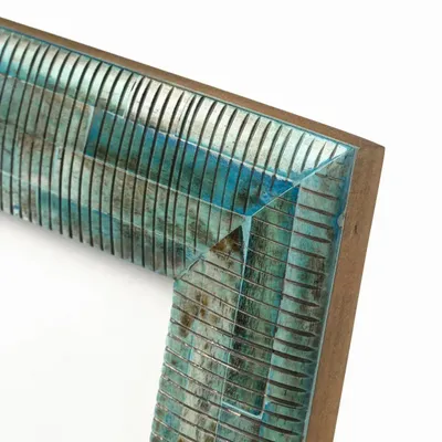Frames - The Ocean Ripple Frame - Turquoise - 10x15 - BAZAR BIZAR LIVING