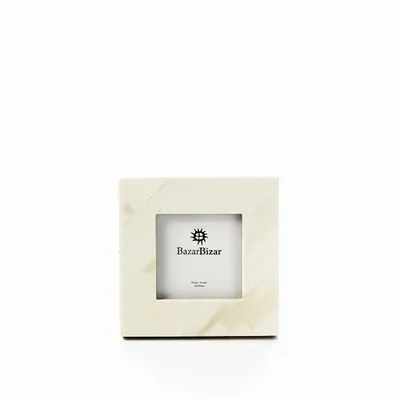 Cadres - Le Nomad Ivory Frame - Blanc Crème - 10x10 - BAZAR BIZAR LIVING