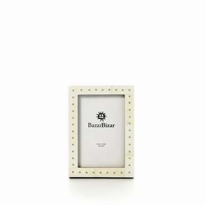 Cadres - Le Boho Dot Frame - Crème - 10x15 - BAZAR BIZAR LIVING