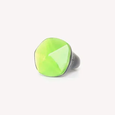 Jewelry - Lime green ring T58 - Combava - NATURE BIJOUX