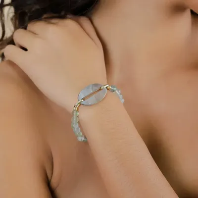 Jewelry - Flurorite stretch bracelet - Fluorite - NATURE BIJOUX