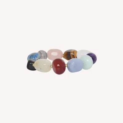 Bijoux - Bracelet extensible pierres - Minerama - NATURE BIJOUX