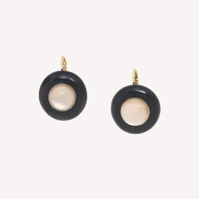 Bijoux - Boucles d'oreilles dormeuses rondes - Saint Honore - NATURE BIJOUX