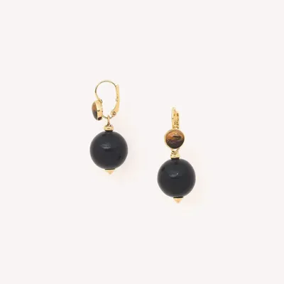 Jewelry - Small bead earrings - Zebra - NATURE BIJOUX