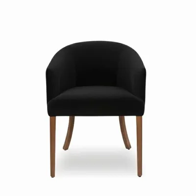 Chairs for hospitalities & contracts - Girona Chair Origins Black| Chair - CREARTE COLLECTIONS