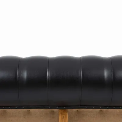 Sofas for hospitalities & contracts - Chesterfield Essence Black|Sofa and armchair - CREARTE COLLECTIONS