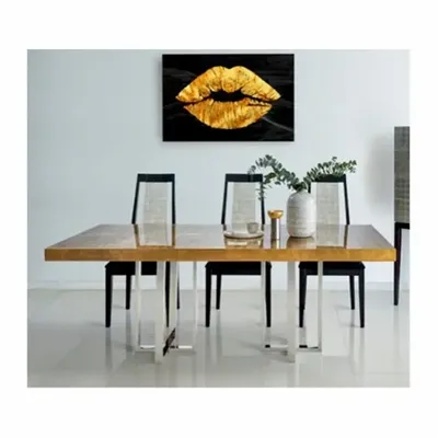 Chaises - AGATHA - Chaise de salle à manger laquée - MAI HOME DECOR