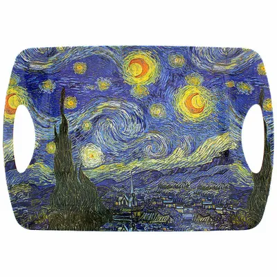 Trays - large tray Van Gogh - KARENA INTERNATIONAL