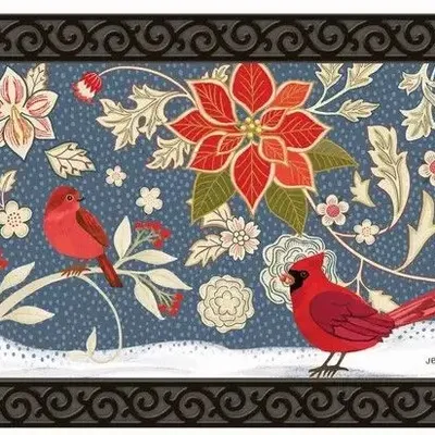 Objets de décoration - Paillasson cardinal botanical - KARENA INTERNATIONAL