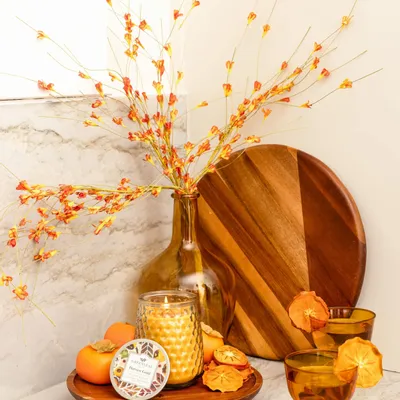 Candles - Greenleaf candle jar - KARENA INTERNATIONAL