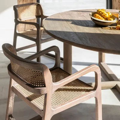 Fauteuils - Armchair Sally Open Weave - GOMMAIRE