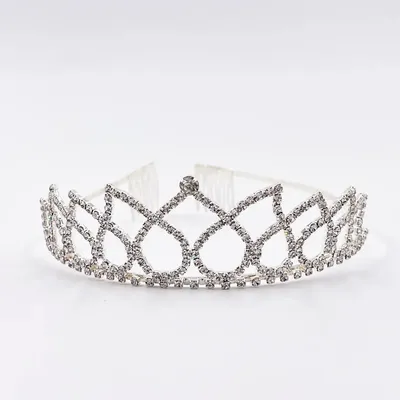 Children's dress-up - One-Piece Heart Tiara in Organza Bag - LABAY