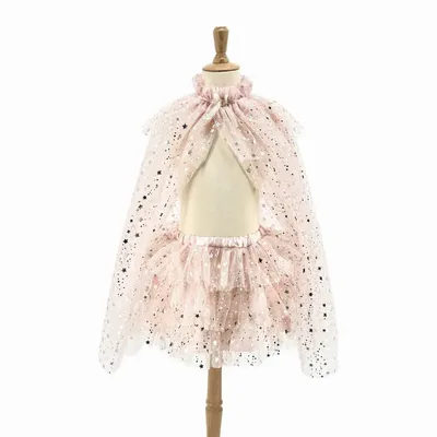 Children's dress-up - Loane Powder Pink Tutu & Cape Set TU - Costume - LABAY