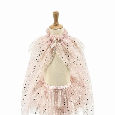 Children's dress-up - Loane Powder Pink Tutu & Cape Set TU - Costume - LABAY