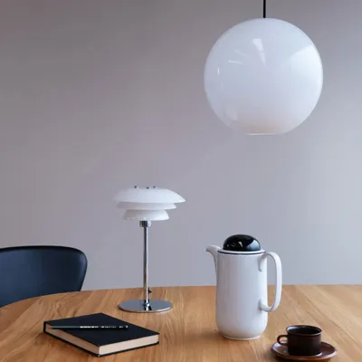 Hanging lights - Cafè D25 opal pendant lamp - DYBERG LARSEN