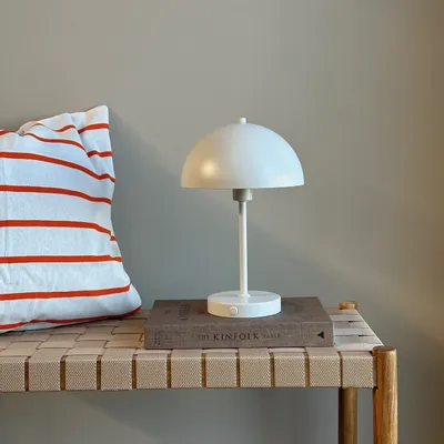 Lampes de table - Lampe de table Stockholm Pearl White - DYBERG LARSEN