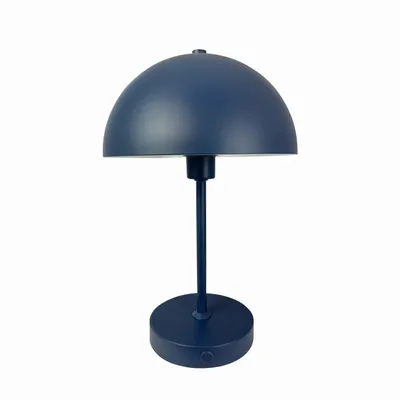 Lampes de table - Lampe de table Stockholm bleu indigo - DYBERG LARSEN