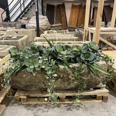 Ornaments - Limestone Basins - THE SILK ROAD COLLECTION