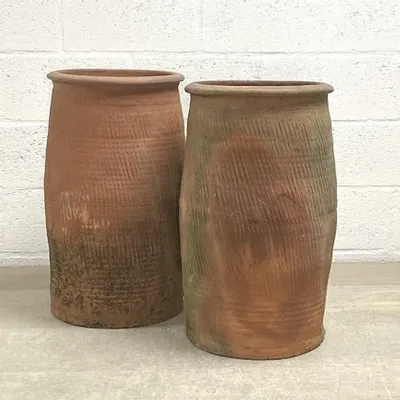 Pottery - Scratched Pots - THE SILK ROAD COLLECTION