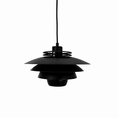 Suspensions - Lampe suspendue Ejka Mini noir mat - DYBERG LARSEN