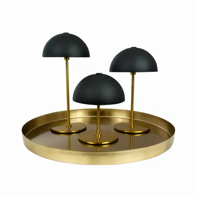 Lampes de table - Ensembles Along avec 3 lampes + plateau - DYBERG LARSEN