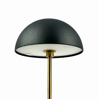 Table lamps - ALONG LED Mini Table Lamp black/brass - Box of 2 - DYBERG LARSEN