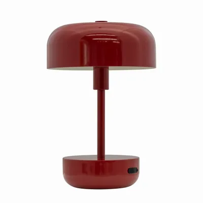 Lampes de table - Lampe de table rechargeable à LED rouge foncé Haipot - DYBERG LARSEN