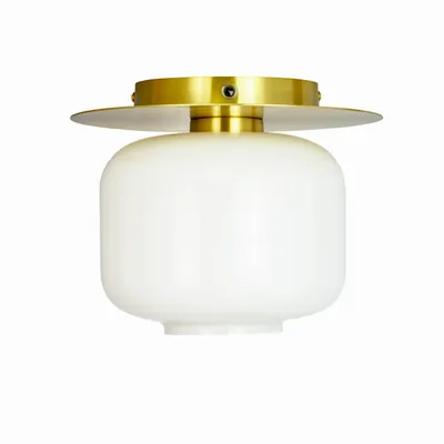 Suspensions - Plafonnier Arp opale/laiton - DYBERG LARSEN